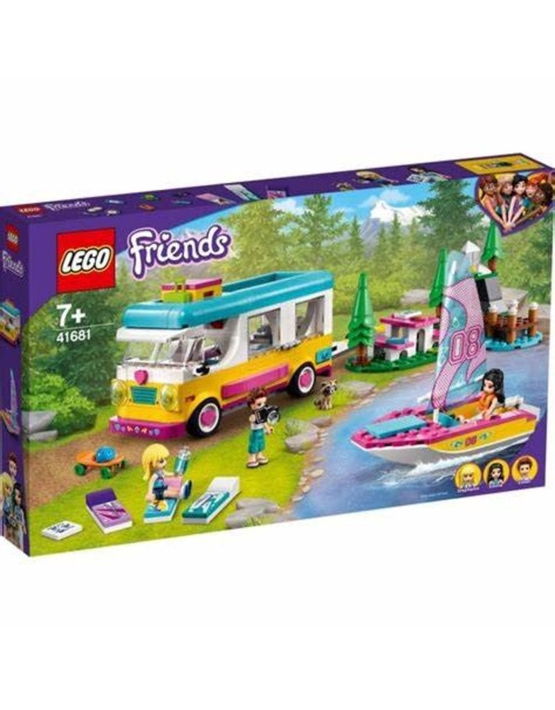 LEGO LEGO Friends Forest Camper Van and Sailboat 7+