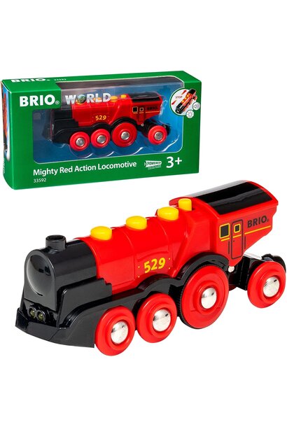 Brio Mighty Red Action Loco 3+