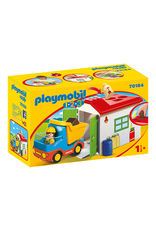 Playmobil Construction Truck with Garage 18m+