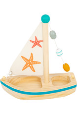 Small Foot Starfish Sailboat Water Toy 2+