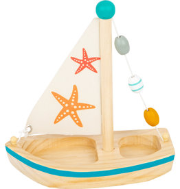 Small Foot Starfish Sailboat Water Toy 2+