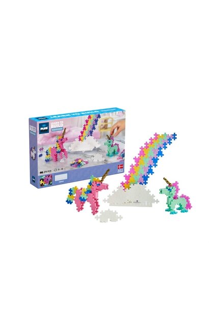 Plus Plus Learn To Build Unicorns 275 pcs 5+
