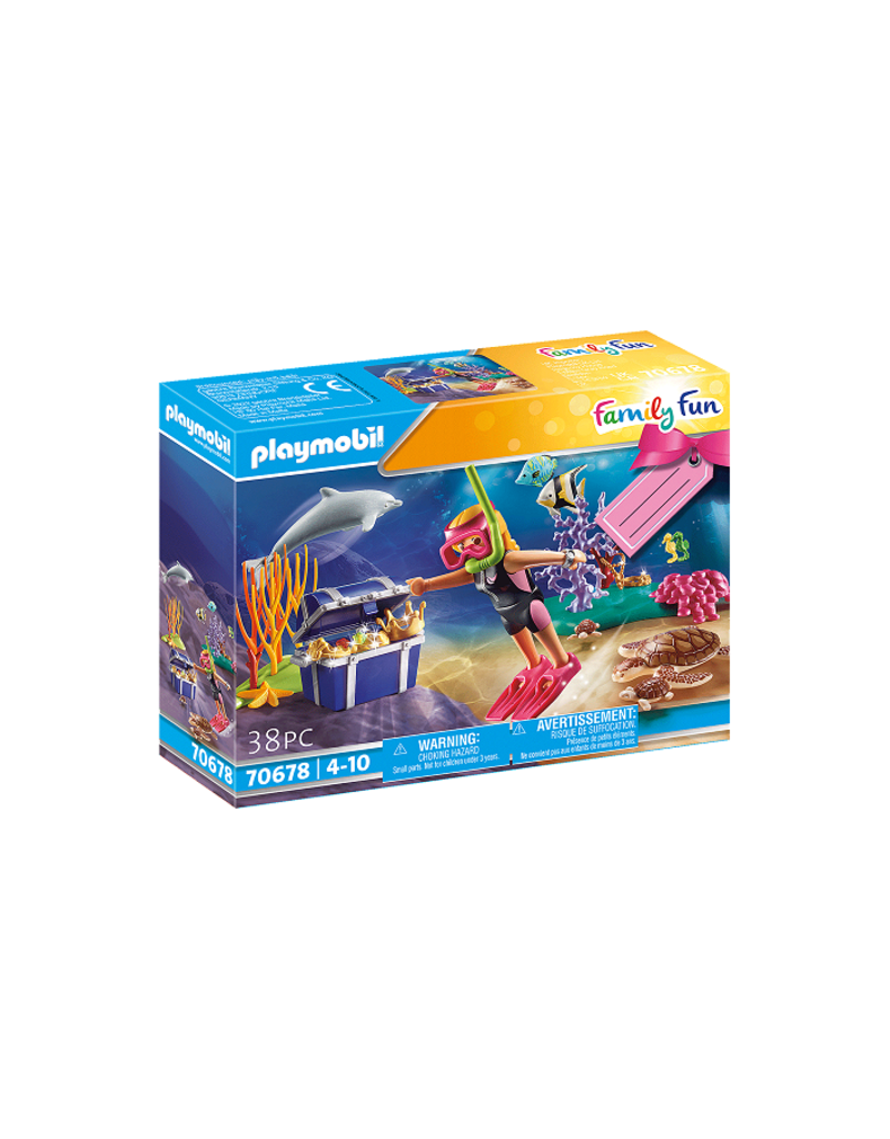 Playmobil Treasure Diver Gift Set 4+
