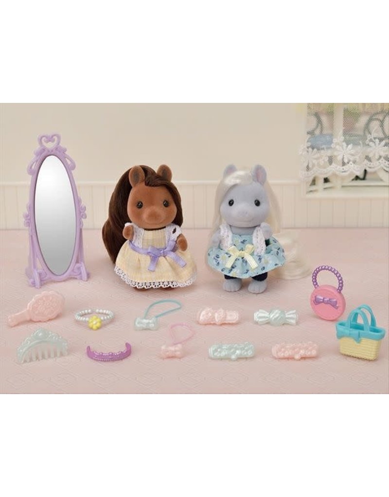 Calico Critters Pony Friends Set 3+