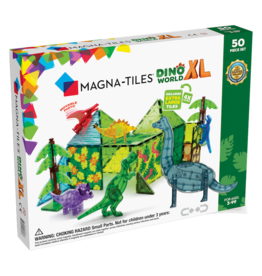 Magna-Tiles Magna Tiles Dino World XL 50pcs 3+