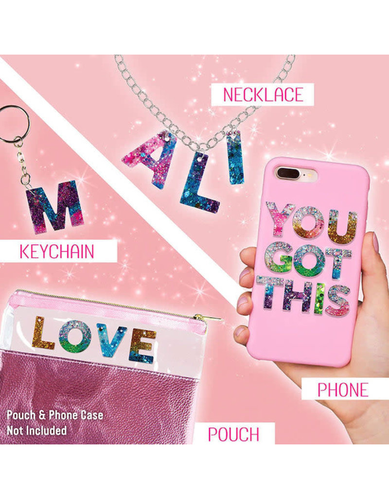 Fashion Angels DYO Resin Letters  Design Set 8+