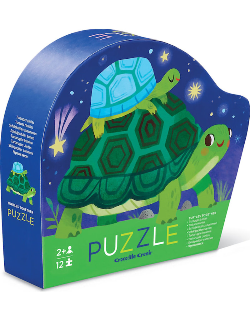 Crocodile Creek Mini Puzzle 12 pcs Turtles 2+