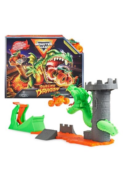 Monster Jam Dueling Dragon Playset 5+