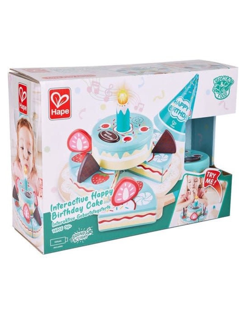Hape Interactive Happy Birthday Cake 3+