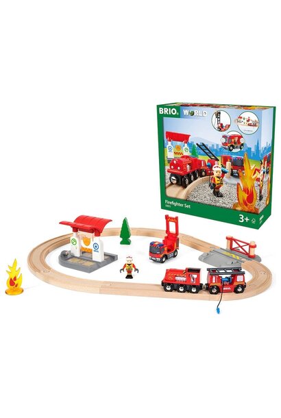 Brio Rescue Firefighter Set 3+
