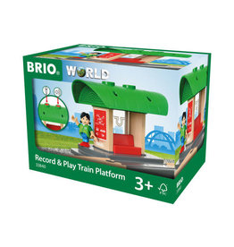 Brio Brio Record & Play Train Platform 3+
