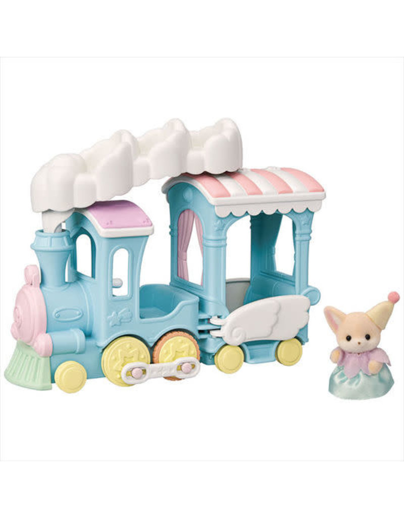 Calico Critters Floating Cloud Rainbow Train 3+
