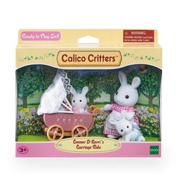 Calico Critters Connor & Kerri's Carriage Ride 3+