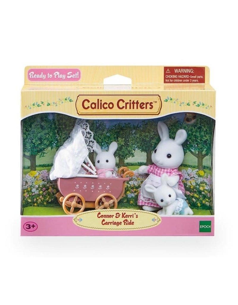 Calico Critters Connor & Kerri's Carriage Ride 3+