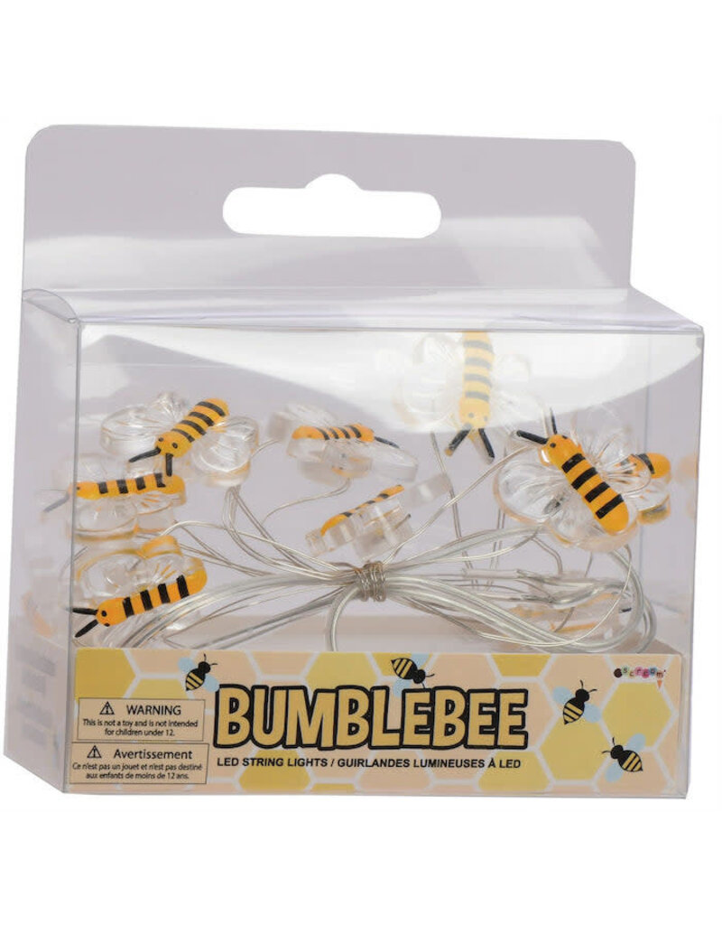 iscream Bumble Bees LED String Lights 12+