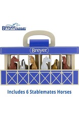 Breyer Horses Breyer Farms Wooden Stable Playset 4+