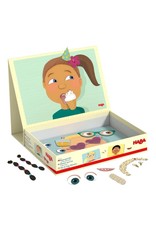 HABA Magnetic Game Box Funny Faces 2+