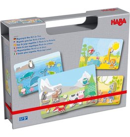 HABA Magnetic Game Box World of Animals 2+