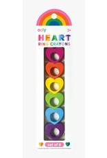 ooly Heart Ring Crayons 3+