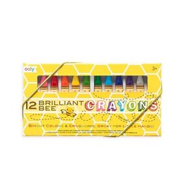 ooly Brilliant Bee Crayons - Set of 12