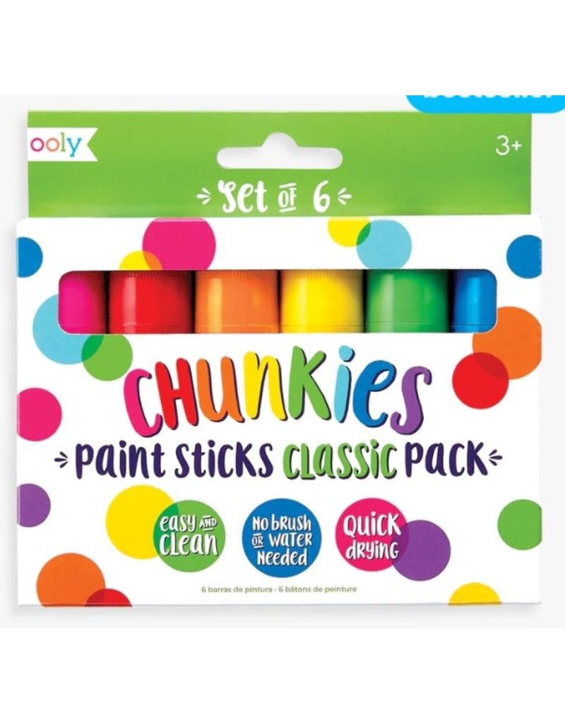 ooly Chunkies Paint Sticks 6 pcs