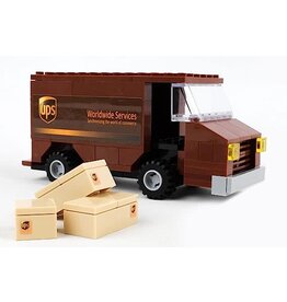 UPS Package Car Construction Toy 5+