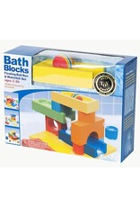 Just Think Toys Bath Blocks Ball Run and Waterfall  3+