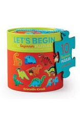 Crocodile Creek Let's Begin 10 puzzles, 2pcs
