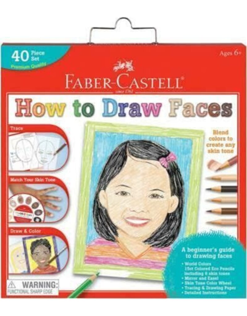 Faber-Castell World Colors - How to Draw Faces 6+
