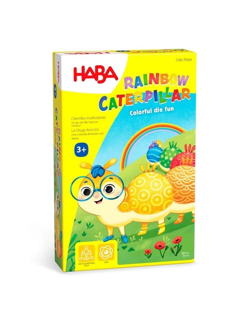 HABA Arranging Game Rainbow Caterpillar 3+