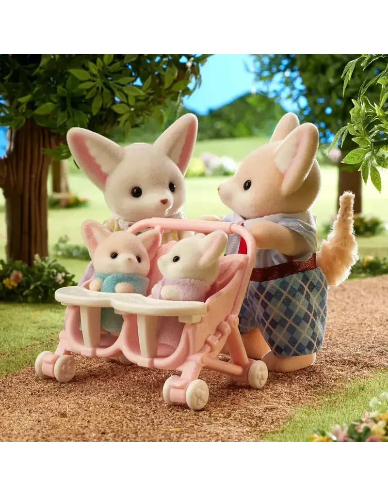 Calico Critters Fennec Fox Family 3+