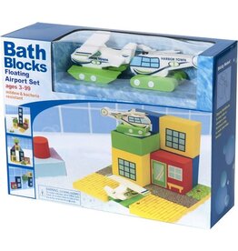 Just Think Toys Bath Blocks Floating Airport 3+