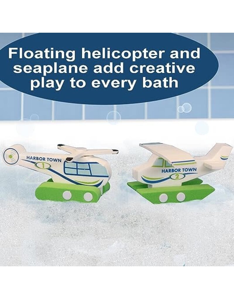 Just Think Toys Bath Blocks Floating Airport 3+