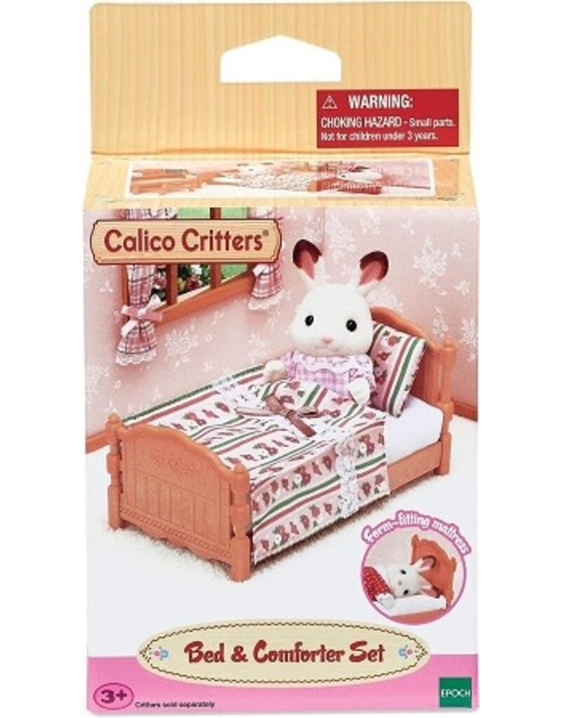 Calico Critters Bed & Comforter Set