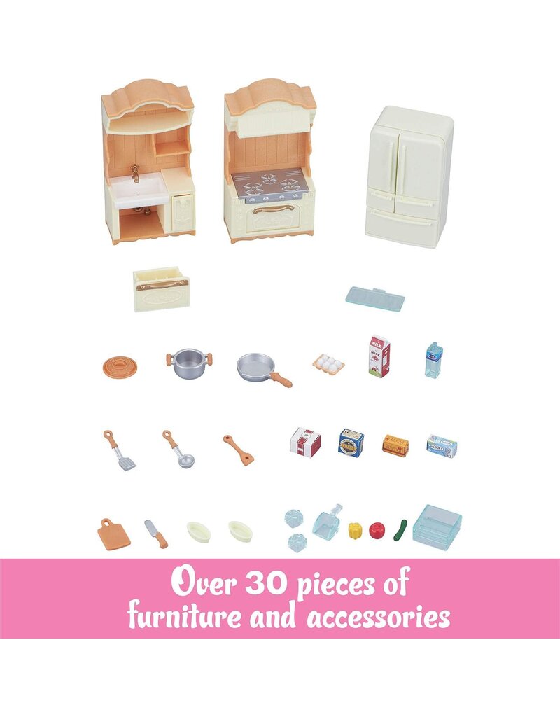 Calico Critters Kitchen Play Set 3+