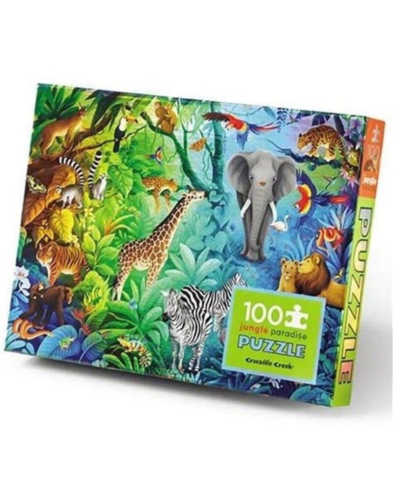 Crocodile Creek Holographic Puzzle 100pc 5+