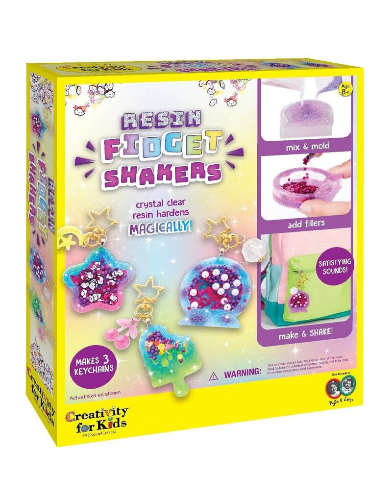 Creativity for Kids Resin Fidget Shakers 6+