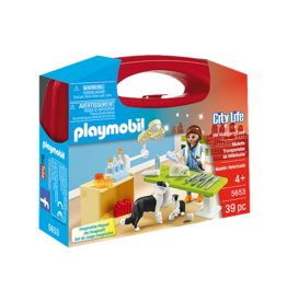 Playmobil Carrying Case - Veterinarian 4+