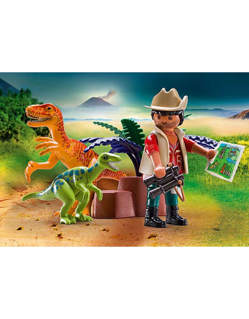 Playmobil Carrying Case - Dino Explorer 4+