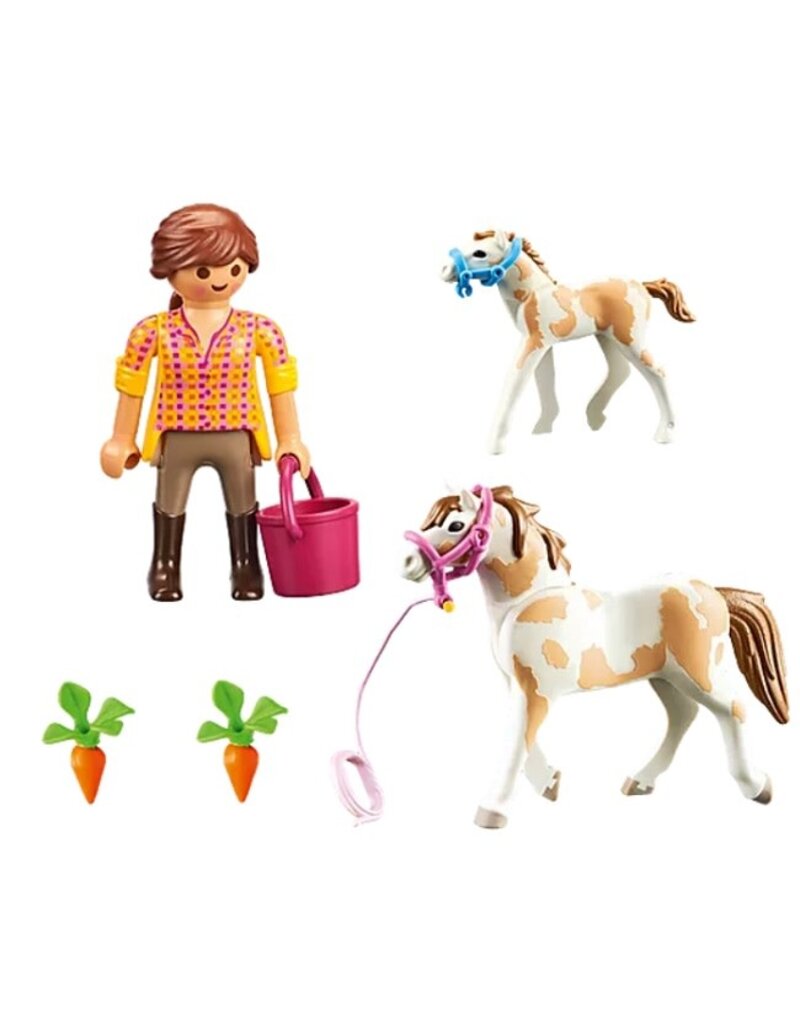 Playmobil Horse with Foal 4+