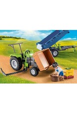 Playmobil Harvester Tractor with Trailer 4+