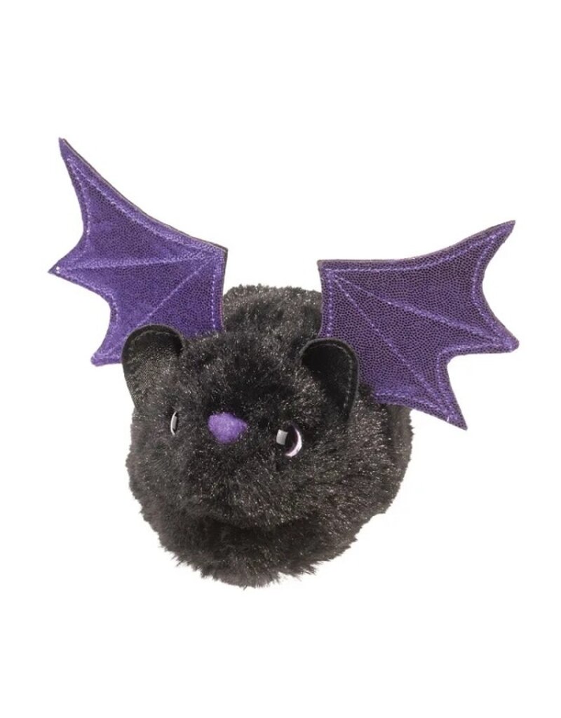 Douglas Cuddle Toys Black Bat Purple Wings 2+