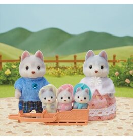 Calico Critters Husky Family 3+