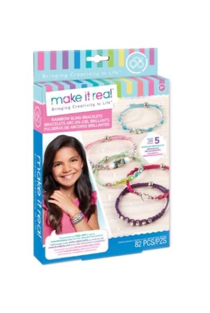 Rainbow Bling Bracelets 8+