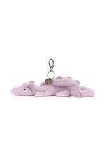 Jellycat JC Lavender Dragon Bag Charm