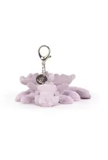 Jellycat JC Lavender Dragon Bag Charm