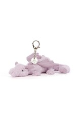 Jellycat JC Lavender Dragon Bag Charm