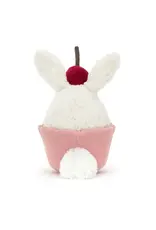 Jellycat JC Dainty Dessert Bunny Cupcake
