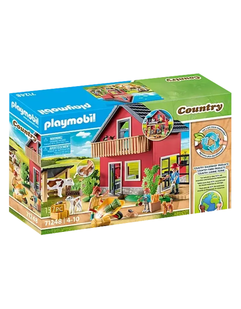 Playmobil Farmhouse with Outdoor Area 4+