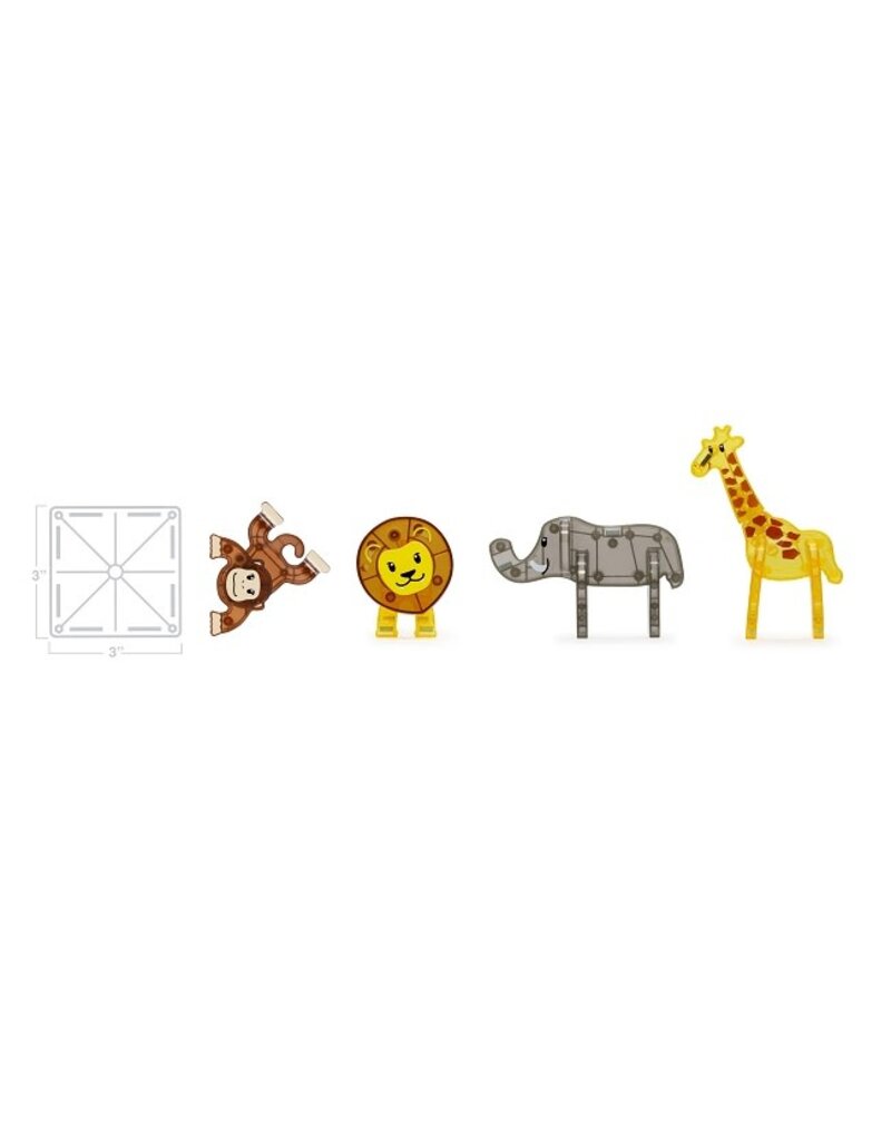Magna Tiles Safari Animals 3+